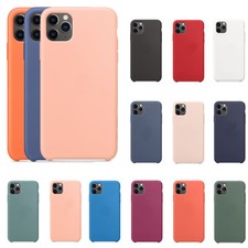 FULL BODY PROTECT ORIGINAL SILICONE CASE FOR IPHONE X XS MAX 11 12 PRO MAX COVER