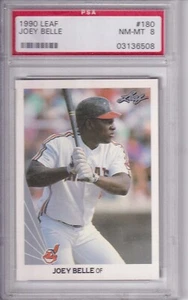 1990 Leaf Joey Belle PSA 8 NM-MT - Picture 1 of 2