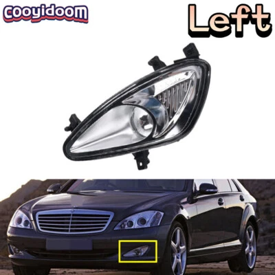 Fog Lamp Left Front Bumper DRL For Mercedes-Benz W221 S550 S600 2007 2008 2009 - Image 1 of 4