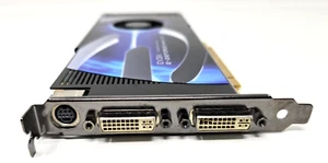 EVGA E-GeForce 8800GT 512MB DDR3 PCI-e 2.0 S-Video DVI-I x2 Video Card HDCP x16 - Picture 1 of 4