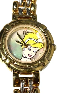 Vin 2nd Prototype Sample Cinderella Watch Gold Tone Disney auction LIMITED ED.2K - Picture 1 of 14
