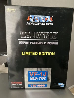 Robotech Macross Valkyrie Super Poseable Figure VF-1J Milia-Type (Toynami) NEW! - Image 1 of 4
