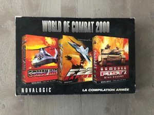 Coffret 2 jeux world of combat 2000 : F22 raptor + comanche 3 PC FR big box - Imagen 1 de 6