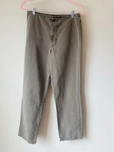 Gramicci Khaki Pants - Flat Front Button - Women’s Size 8 - Picture 1 of 12