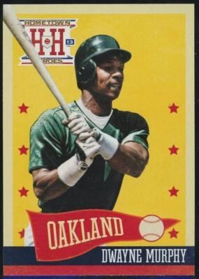 2013 Panini Hometown Heroes Dwayne Murphy Oakland Athletics #110 - Image 1 of 2