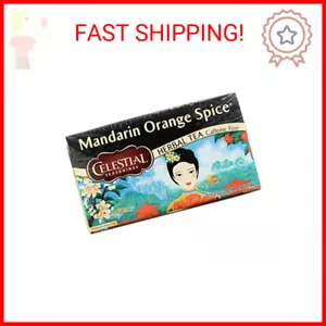 Celestial Seasonings Herb Tea Mandarin Orange Spice, 20-count (Pack of 6) - Picture 1 of 2