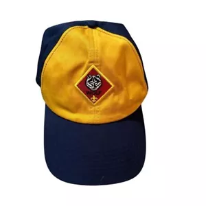 Youth Cub Scout Wolf Baseball Hat Cap M/L with Wolf Emblem on Front EUC - Picture 1 of 5