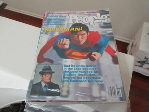 People Magazine Jan 8 1979 It's Superman Chris Reeve Little Richard - Picture 1 of 1