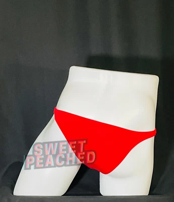 Calzoncillo de natación para hombre LG N2N Bodywear para hombre BS24 Boykini brasileño grande rojo nuevo con etiquetas 704 Foto 1 de 4