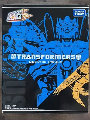 NEW Transformers Takara Tomy CREATOR PRIMUS Botcon 2010 Exclusive Blue Unicron - Image 1 of 4