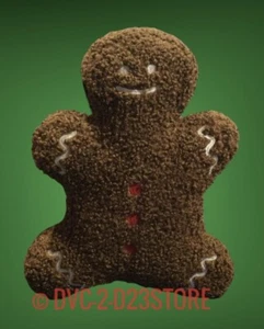New Pottery Barn DUPE Christmas “ GINGERBREAD MAN “ Shaped Pillow VHTF - Picture 1 of 2