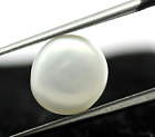 Mélange d'argent naturel et de crème 2,83 ct perle en vrac très bon lustre pierre précieuse