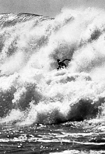 Vintage Surfing Poster, Surfer, Catching Big Waves, 1930s, Hawaii - Wall Art - Picture 1 of 5