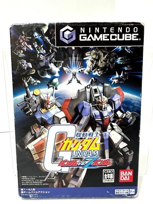 Gundam VS Z Gundam Nintendo GameCube BANDAI Box & Manual Included Japan NTSC-J  - Image 1 of 4