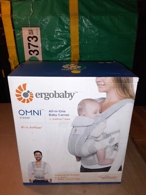 Portabebés Ergobaby Omni Breeze Airflow todo en uno malla SoftFlex 7 lb-45 lb Foto 1 de 4