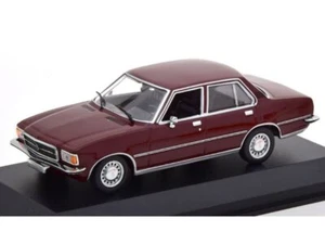 OPEL Rekord D - 1975 - rojo oscuro - Maxichamps 1:43 - Imagen 1 de 2