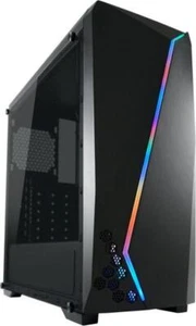 LC-Power Gaming 700B Hexagon, tempered Glass - Afbeelding 1 van 4
