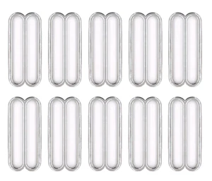 2" Metal Slides-Nickel Plate Zinc-Diecast for 2" webbing - Picture 1 of 1