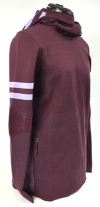 SMARTWOOL Intraknit Merino Tech Pullover Hoodie (Aubergine) Damen Medium - Bild 1 von 14