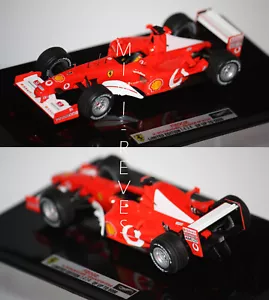 Hotwheels Elite F1 Ferrari F2002 M. Schumacher World Champ. 2002 1/43 X5513 - Foto 1 di 1