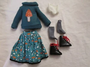 Cecile blau Winter 13" Paola Reina Las Amigas Puppe Outfit Rock Pullover Stiefel - Bild 1 von 6