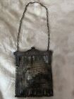 Antique Late 1800'S German Silver Metal Mesh Chainmail Clutch Hand Bag Purse