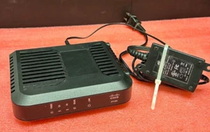 Cisco Model DPC3008 DOCSIS 3.0 Cable Modem With Power Supply - Picture 1 of 5