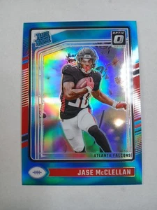 2024 Panini Donruss Optic Rated Aqua Prizm /299 Jase McClellan #243 Rookie RC - Picture 1 of 2