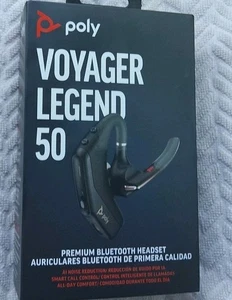 Poly Voyager Legend 50 Wireless Noise Cancelling In-Ear Headset-Black*BRAND NEW* - Picture 1 of 2
