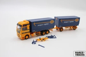 AWM MAN TGA XXL swap body truck and trailer set “ASG Hamburg” 1:87 /AW2936 - Picture 1 of 1