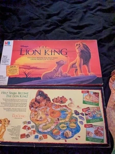 VINTAGE The Lion King Game COMPLETE Milton Bradley 1993 Disney Simba Mufasa - Picture 1 of 7