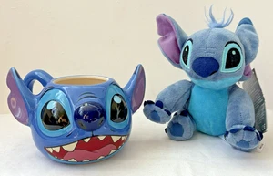 Mug et peluche figurine Disney Stitch 3D ~ Rare ~ à collectionner - Photo 1/12