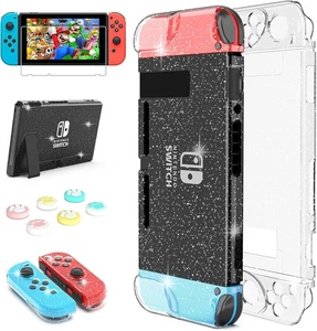 Funda Cristal Acoplable Compatible con Nintendo Switch, Cubierta Brillante - Imagen 1 de 7