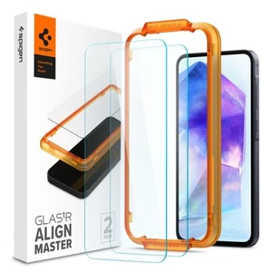 Spigen Glass tR AlignMaster 2 Pack - Samsung Galaxy A55 - Zdjęcie 1 z 10