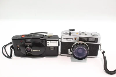 Vintage Compact Point & Shoot Film Cameras Inc Olympus 35 ED & Olympus XA2 x 2 - Image 1 of 4
