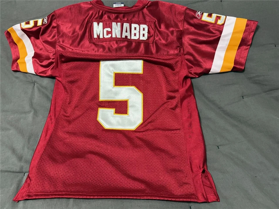 Футболка Donovan McNabb Redskins - вышитые/сшитые номера - размер детский 14-16 - Изображение 1 из 1