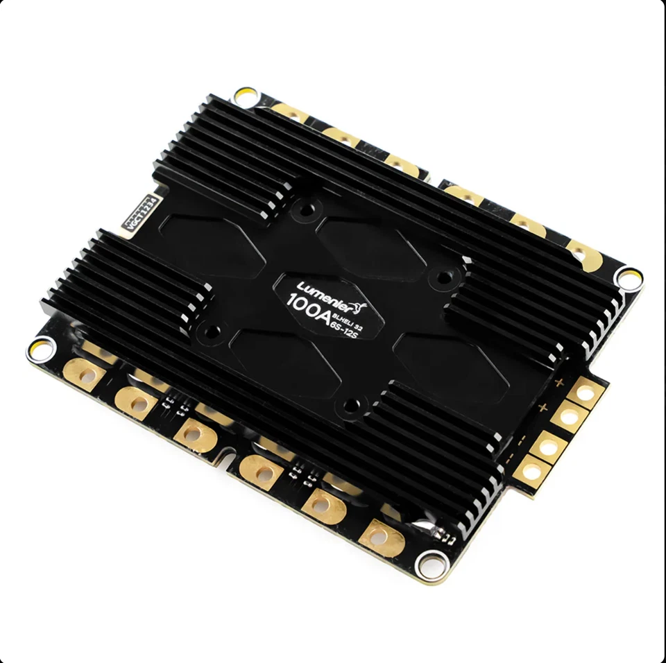 Lumenier ELITE PRO 100A V2 6-12S BLHeli_32 4 合 1 ESC 适用于遥控 FPV 赛车无人机 — 第 1/4 张图片