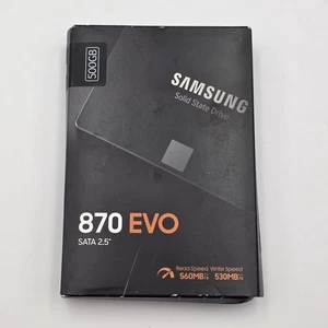 Samsung 870 EVO 500GB SSD 2.5" SATA III Internal Solid State Drive NEW Sealed - Picture 1 of 5