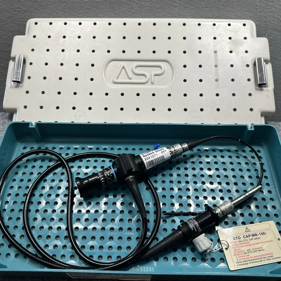 Olympus ENF-P4 Fibra Rinoceronte Laringoscopio Endoscopia Fibras Intactas Bueno Foto 1 de 4