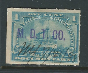 R163, 1 cent Documentary Battleship - M. D. T. CO. - Picture 1 of 1