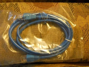 3' Cat 5e Ethernet Patch Cable RJ45 - Blue - Picture 1 of 2