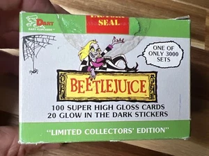 BEETLEJUICE 1990 Dart Factory Sealed High Gloss 100 Set Limited Edition 1/ 3000 - Picture 1 of 19
