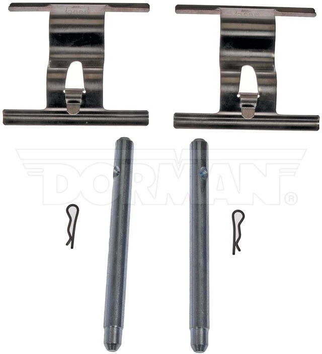 Kit de ferragens de freio a disco Dorman HW13468 compatível com modelos Audi e Volkswagen - Imagem 1 de 4