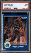 1983-84 Star #49 Mark Aguirre PSA 9
