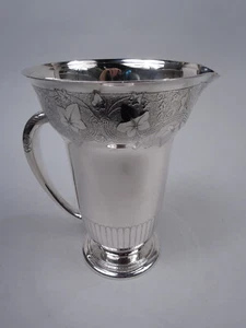 Tiffany Water Pitcher 16867B Antique Edwardian Modern American Sterling Silver - Picture 1 of 11