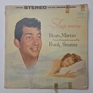 Dean Martin Frank Sinatra VG Sleep Warm 1959 Vinyl LP Capitol ST 1150 Record - Picture 1 of 9