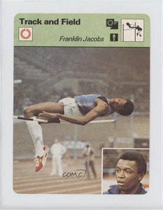 1977-79 Sportscasters Series 61 Lausanne Franklin Jacobs #61-09