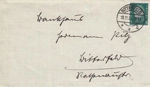 DR - Mi 412 - EF - Stempel 19.11.31 Bitterfeld - Bild 1 von 1