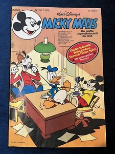 Vintage 1976 Micky Maus Comicbuch in deutscher Sprache in einwandfreiem Zustand - Bild 1 von 2