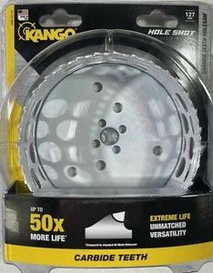 Kango by Milwaukee 5" Hole Shot W/Carbide Teeth Hole Saw Milwaukee 49-56-0748 - Picture 1 of 2